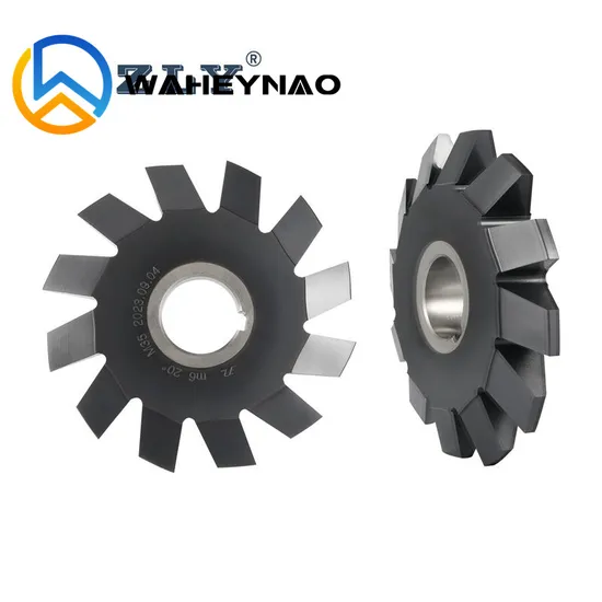 8PCS Set No. 1-No. 8 M1 M2 M3 M4 M5 M6 M8 PA20 Degrees CNC HSS Module Gear Milling Cutter Involute Gear Cutting Tools